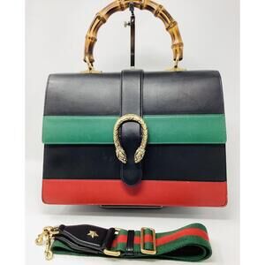 Gucci Pebbled Calfskin Large Dionysus #235251G60B